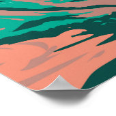 Vanoise National Park France  Poster (Hoek)