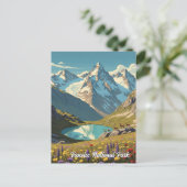 Vanoise National Park Frankrijk Reizen Briefkaart (Staand voorkant)