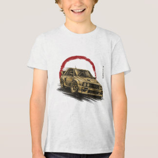 VANOSTE Klassieke Rallyauto Illustratie T-Shirt –