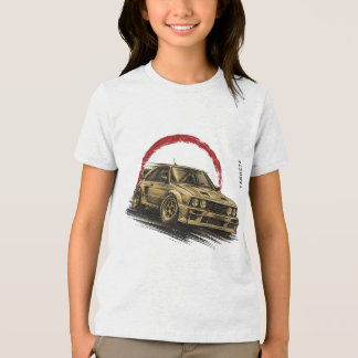 VANOSTE Klassieke Rallyauto Illustratie T-Shirt –