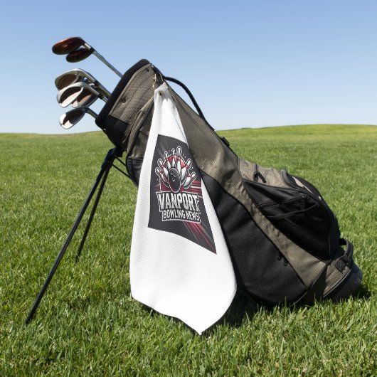 VanPort Bowling Nieuws Golfhanddoek (Groen)