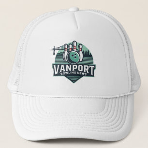 Vanport Bowling Nieuws Trucker Hat Northwest Desig Trucker Pet