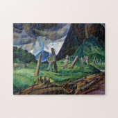 Vanquied, 1930 van Emily Carr Legpuzzel (Horizontaal)