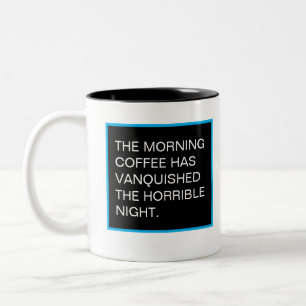 Vanquish the Night Tweekleurige Koffiemok