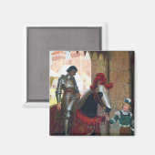 Vanquished, by Edmund Blair Leighton Magneet (Voorkant / Achterkant)