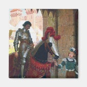 Vanquished, by Edmund Blair Leighton Magneet (Voorkant)