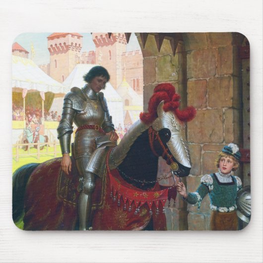 Vanquished, by Edmund Blair Leighton Muismat (Voorkant)