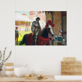 Vanquished, by Edmund Blair Leighton Poster (Keuken)