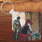 Vanquished, by Edmund Blair Leighton Sleutelhanger (Voorkant)