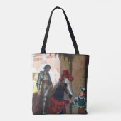 Vanquished, by Edmund Blair Leighton Tote Bag (Achterkant)