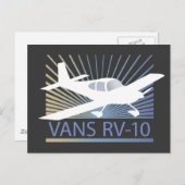Vans RV-10 Briefkaart (Voorkant / Achterkant)