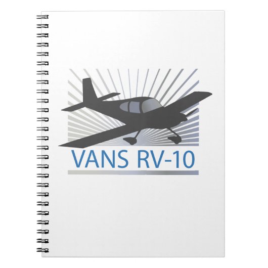 Vans RV-10 Notitieboek (Voorkant)