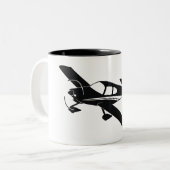 Vans RV-10 Tweekleurige Koffiemok (Voorkant links)