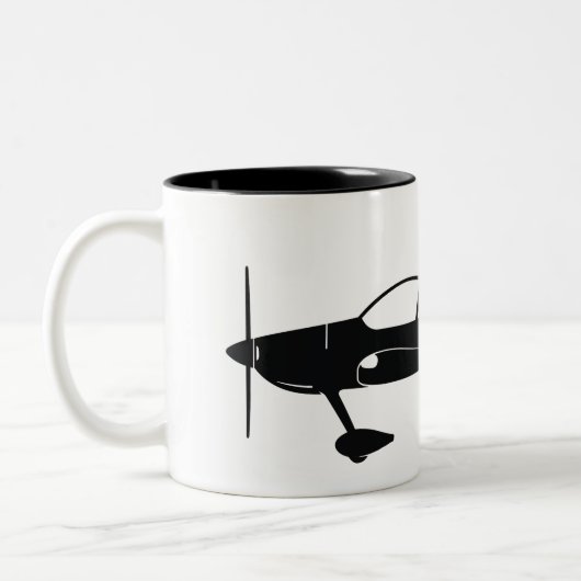 Vans RV-14 Tweekleurige Koffiemok (Links)