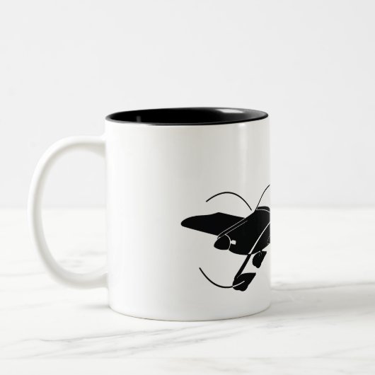 Vans RV-14 Tweekleurige Koffiemok (Links)