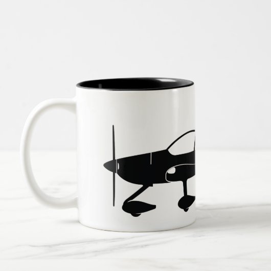 Vans RV-14 Tweekleurige Koffiemok (Links)