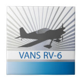 Vans RV-6 Tegeltje (Voorkant)
