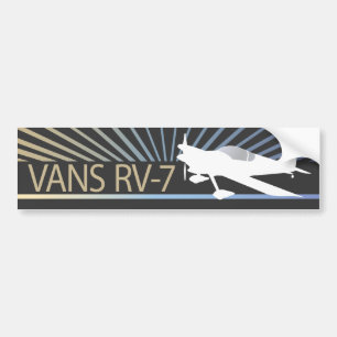 Vans RV-7-vliegtuig Bumpersticker