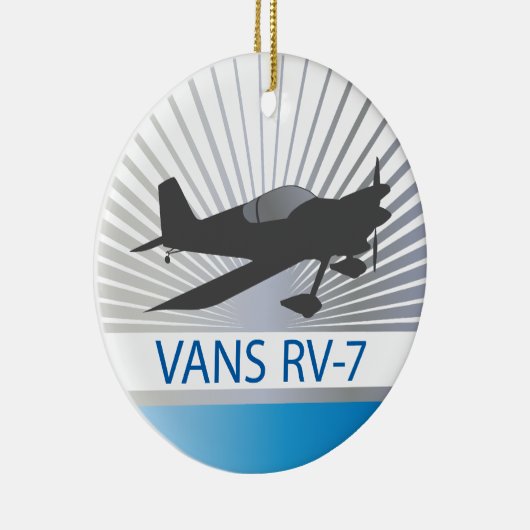 Vans RV-7 Vliegtuig Keramisch Ornament (Rechts)