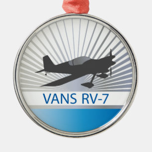 Vans RV-7-vliegtuig Metalen Ornament