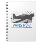 Vans RV-7-vliegtuig Notitieboek (Voorkant)