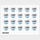 Vans RV-7 Vliegtuig Ronde Sticker (Vel)