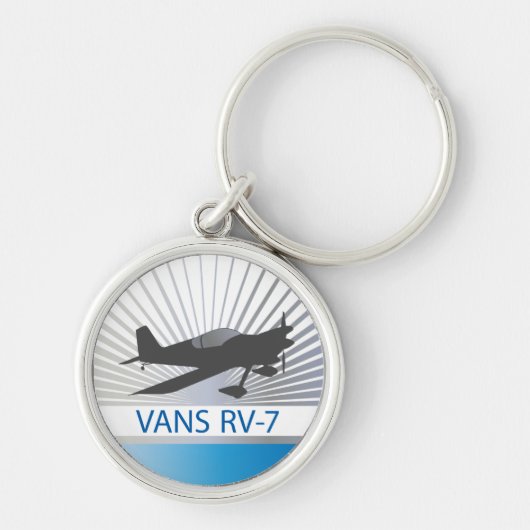 Vans RV-7-vliegtuig Sleutelhanger (Voorkant)