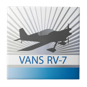Vans RV-7 Vliegtuig Tegeltje