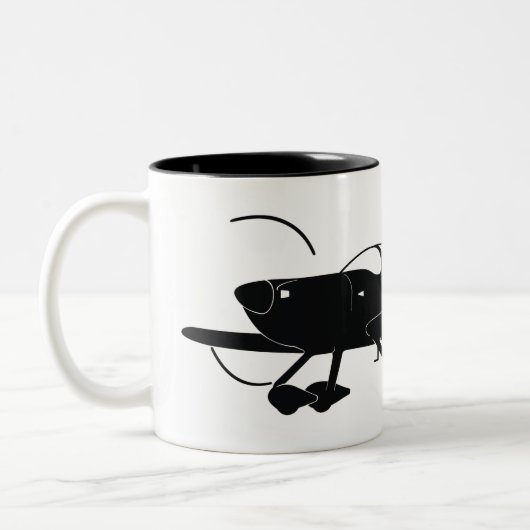 Vans RV-7A Tweekleurige Koffiemok (Links)