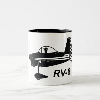 Vans RV-8 Caricature Tweekleurige Koffiemok