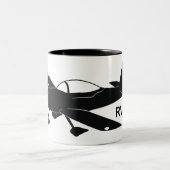 Vans RV-8A Tweekleurige Koffiemok (Center)