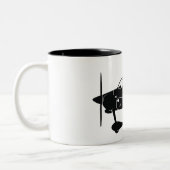 Vans RV-9 Caricature Tweekleurige Koffiemok (Links)