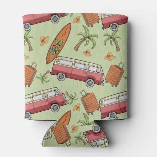 Vans, Surfboards & Palm Trees Koelboxxen Blikjeskoeler (Achterkant)