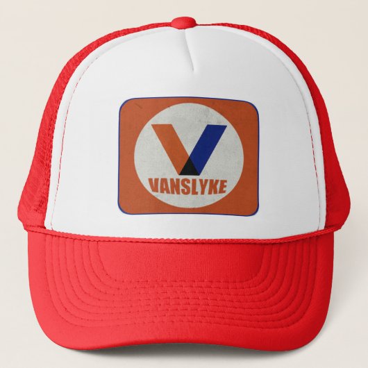VanSlyke Valvoline Logo Trucker Pet (Voorkant)