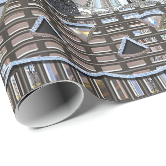 Vansophe Modern Holiday kerstinpakpapier Cadeaupapier (Rol Hoek)