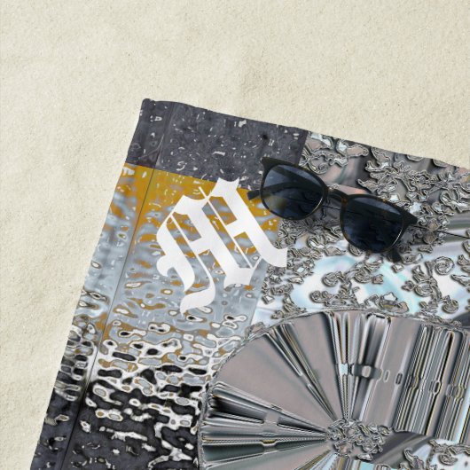 Vansophe Moderne Monogram Strandlaken (In situ)