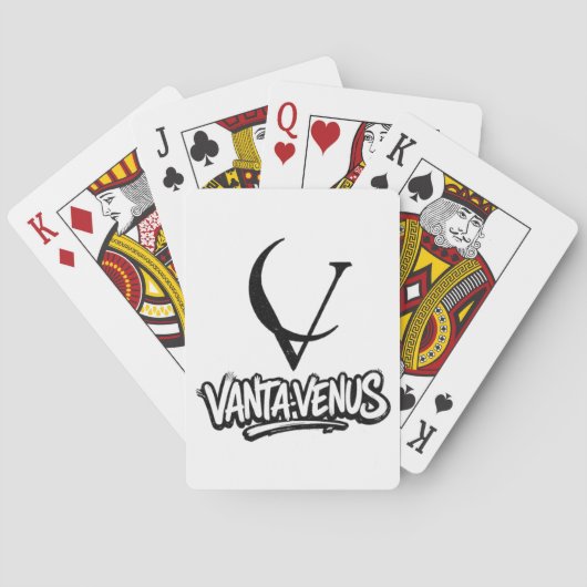 Vanta Venus Speelkaarten (Achterkant)