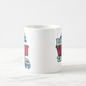 VanTastic Red Cream Blue Edition voor het leven Magische Mok (Center)