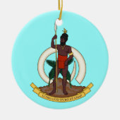 VANUATU - Aangepaste kerstversiering Keramisch Ornament (Voorkant)