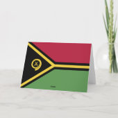 Vanuatu Bedankkaart (Achterkant)