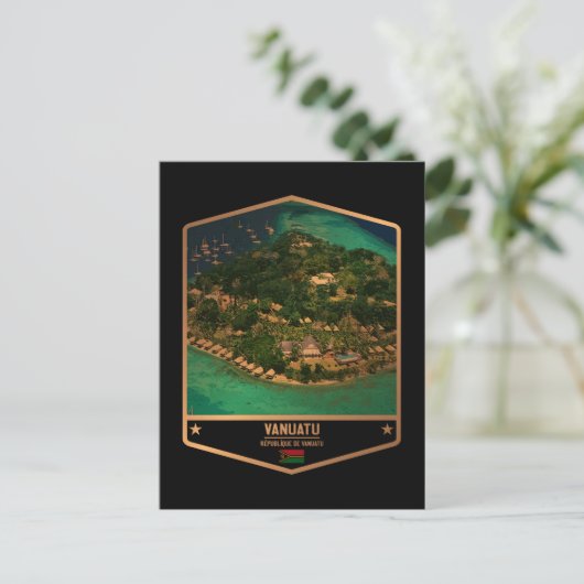 Vanuatu Briefkaart (Staand voorkant)