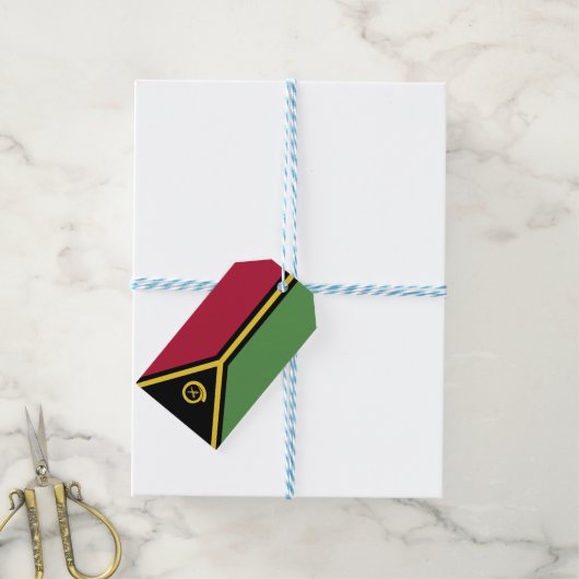 Vanuatu Cadeaulabel (Met Touw)