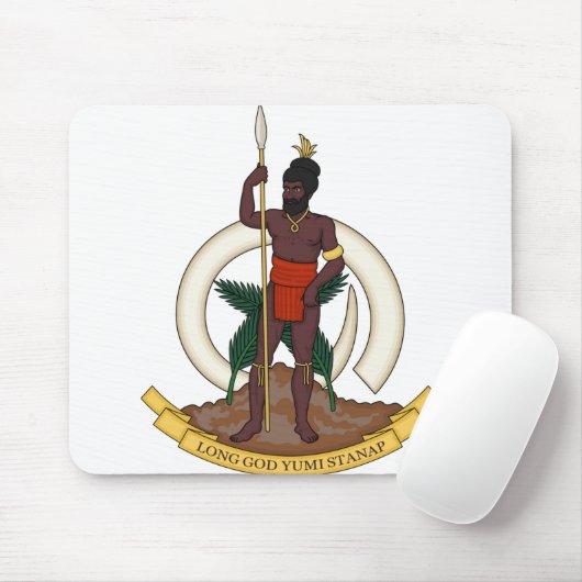 vanuatu emblem muismat (Met muis)