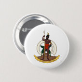 vanuatu emblem ronde button 5,7 cm (Voorkant /achterkant)