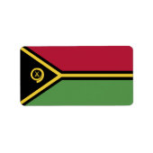 Vanuatu Etiket (Voorkant)