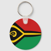 Vanuatu Fisheye Flag Sleutelhanger (Voorkant)