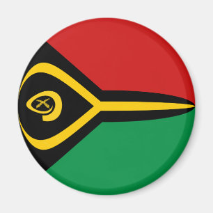 Vanuatu Fisheye Vlag Magneet