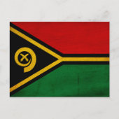 Vanuatu Flag Briefkaart (Voorkant)