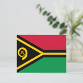 Vanuatu Flag Briefkaart (Staand voorkant)