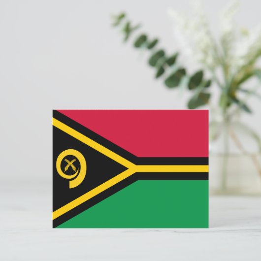Vanuatu Flag Briefkaart (Staand voorkant)